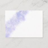 ブルーウォーターカラーブック(ベビーカード) エンクロージャーカード (裏面)