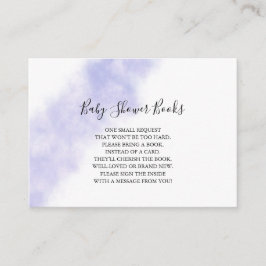 ブルーウォーターカラーブック(ベビーカード) エンクロージャーカード