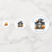 ブルーウォーターカラーベビードラゴンハロウィンベビーシャワー コンフェッティ (正面)