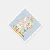 ブルーウォーターカラーボーイ1st.聖餐式 スタンダードカクテルナプキン (角)