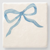 ブルーウォーターカラーボーグランミレニアコスター名門私立校風のター ストーンコースター (正面)