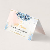 ブルーウォーターカラーモダンボーイバプテスマ座席表 (裏面)