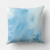 ブルーウォーターカラーユニコーン信じ クッション (裏面)