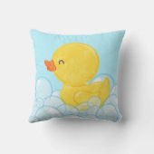 ブルーウォーターカラーラバーダック両面 クッション (裏面)