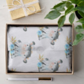 ブルーウォーターカラーリトルコウ 薄葉紙 (ギフト)