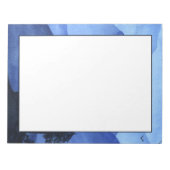 ブルーウォーターカラー山 ノートパッド (正面)