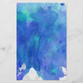 ブルーウォーターカラー結婚式 プログラム (裏面)