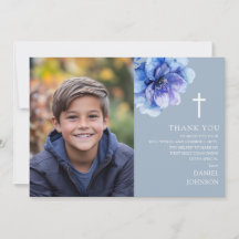 ブルーウォーターカラー花写真第1聖餐式