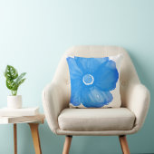 ブルーウォーターカラー花枕 クッション (椅子)