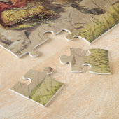 ブルーウォータークリークの戦い（別名：アッシュホロウの戦い）(1855) by A.J. ミラー ジグソーパズル (側面)