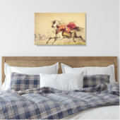 ブルーウォータークリークバトルバイアルフレッド・ヤコブミラー キャンバスプリント (インサイチュ (寝室))