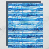 ブルーウォーターストライプカラーSCV 1 (正面/裏面)