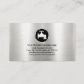 ブルーウォーターズプラムシルバーパイプ 名刺 (裏面)