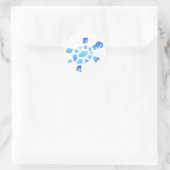 ブルーウォータータートルシール ラウンドシール (バッグ)