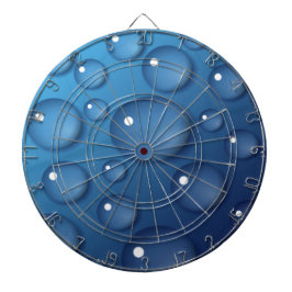 ブルーウォータードロップテクスチャ ダーツボード