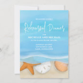 ブルーウォータービーチリハーサルディナーQRコード 招待状 (正面)