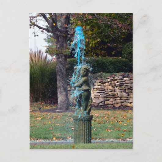 ブルーウォーターファウンテンケルブ ポストカード (正面)