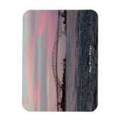 ブルーウォーターブリッジの長方形マグネット マグネット (縦)