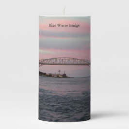 ブルーウォーターブリッジキャンドル
