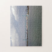 ブルーウォーターブリッジパズル ジグソーパズル (縦)