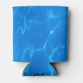 ブルーウォーターリップル 缶クーラー (正面)