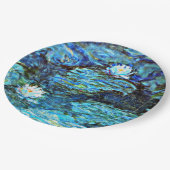 ブルーウォーターリリーズバイモネ ペーパープレート (アングル)