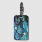 ブルーウォーターリリーズバイモネ ラゲッジタグ (正面縦)