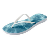 ブルーウォーター大理石 ビーチサンダル (アングル)