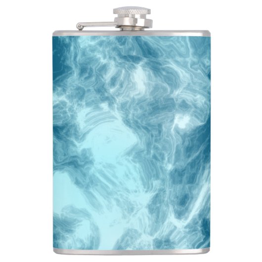 ブルーウォーター大理石 フラスク (正面)