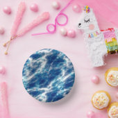 ブルーウォーター大理石 ペーパーボウル (パーティー)