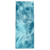 ブルーウォーター大理石 ワインギフトバッグ (裏面)