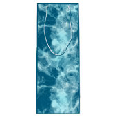 ブルーウォーター大理石 ワインギフトバッグ (裏面)