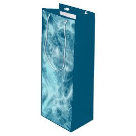 ブルーウォーター大理石 ワインギフトバッグ
