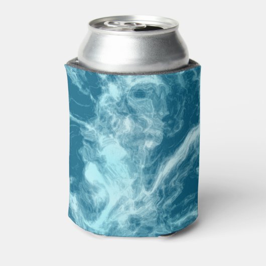 ブルーウォーター大理石 缶クーラー (缶裏面)