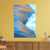 ブルーウォーター抽象芸術（カナダ） キャンバスプリント (インサイチュ (リビング))