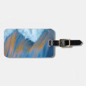 ブルーウォーター抽象芸術(カナダ) ラゲッジタグ (正面横)
