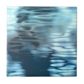 ブルーウォーター抽象芸術 タイル (正面)