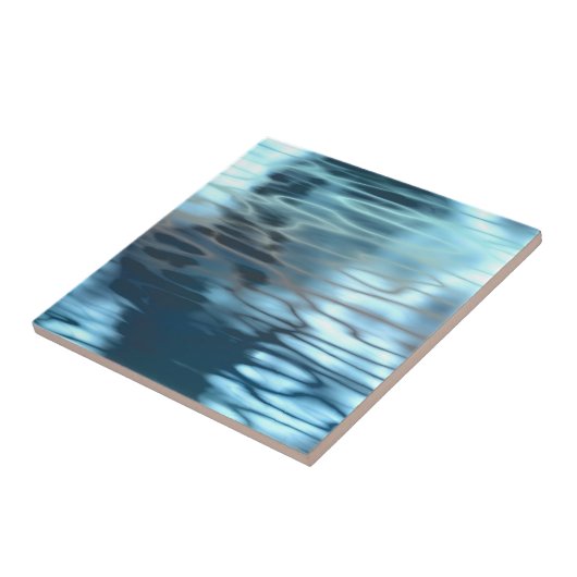 ブルーウォーター抽象芸術 タイル (側面)
