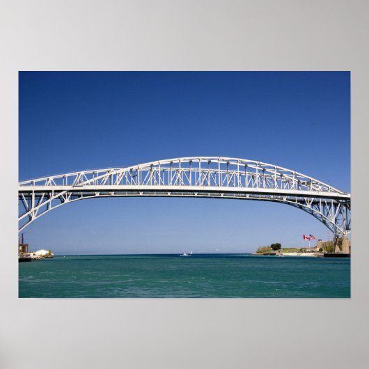 ブルーウォーター橋はツインスパンの橋である ポスター (正面)