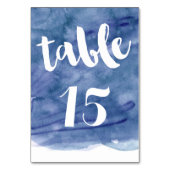 ブルーウォーター洗剤 テーブルナンバー (裏面)