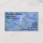 ブルーウォーター洗面名刺 名刺 (裏面)