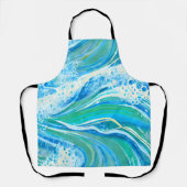 ブルーウォーター海シーウェーブ エプロン (正面)