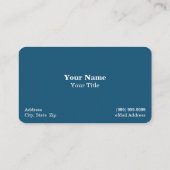 ブルーウォーター澄ん名刺にアイスバーグ 名刺 (裏面)