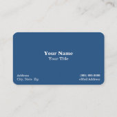 ブルーウォーター澄ん名刺にアイスバーグ 名刺 (裏面)