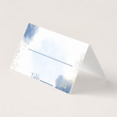 ブルーウォーター結婚カラーの収集テーブル番号 (正面)