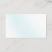 ブルーウォーター結婚カラー波 プレイスカード (裏面)