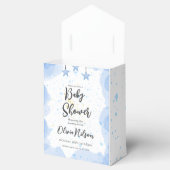 ブルーウォーター色の赤ちゃんシャワー、ああ男の子の赤ちゃんシャワー フェイバーボックス (オープン)
