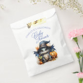 ブルーウォーター色ドラゴンハロウィーン赤ちゃんシャワー フェイバーバッグ (封をした状態)