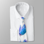 ブルーウォーター色バラブルーフラワーブルーフローラ ネクタイ (タイ)