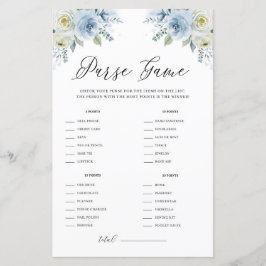 ブルーウォーター色フローラ財布ゲームの内容